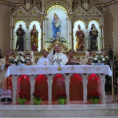 6 ianuarie: Huşi-Corni: Epifania Domnului, împreună cu episcopul Aurel Percă