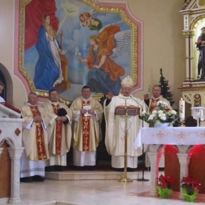 6 ianuarie: Huşi-Corni: Epifania Domnului, împreună cu episcopul Aurel Percă