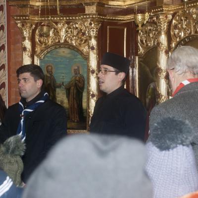 24 ianuarie: Cercetaşii din Pildeşti şi copii din Simioneşti se roagă şi se joacă împreună