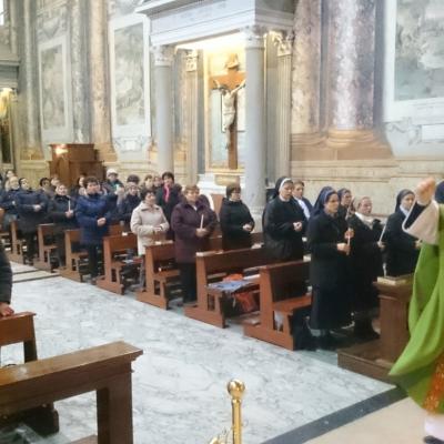 7 februarie: Roma: Sărbătoarea persoanelor consacrate