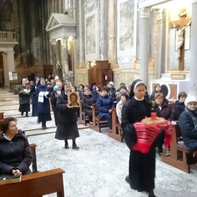 7 februarie: Roma: Sărbătoarea persoanelor consacrate