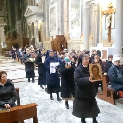 7 februarie: Roma: Sărbătoarea persoanelor consacrate