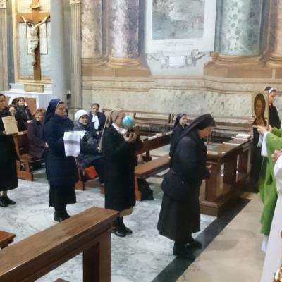 7 februarie: Roma: Sărbătoarea persoanelor consacrate