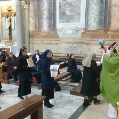 7 februarie: Roma: Sărbătoarea persoanelor consacrate