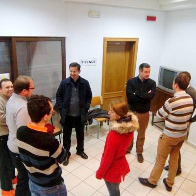 12 februarie: Vizita la Iaşi a fratelui James din comunitatea Taizé