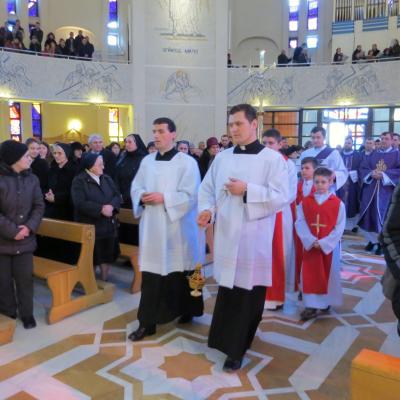 21 februarie: Iaşi: Salutul unui sfânt
