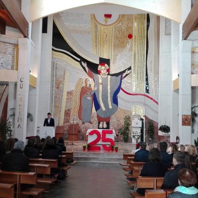 21 februarie: Zaragoza (Spania): La 25 de ani de slujire în via Domnului