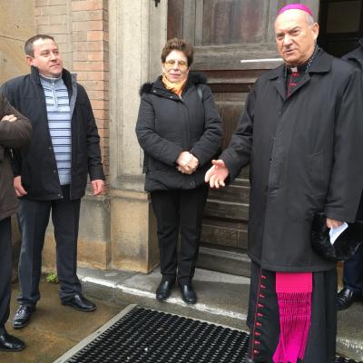 28 februarie: Padova: Vizita Preasfinţitului Petru Gherghel în comunitatea catolică română