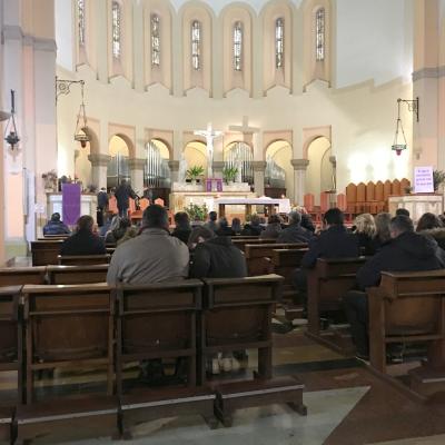 28 februarie: Padova: Vizita Preasfinţitului Petru Gherghel în comunitatea catolică română