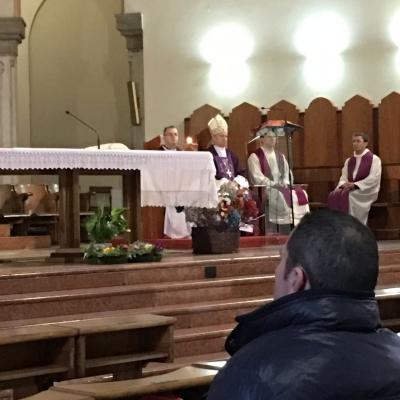 28 februarie: Padova: Vizita Preasfinţitului Petru Gherghel în comunitatea catolică română