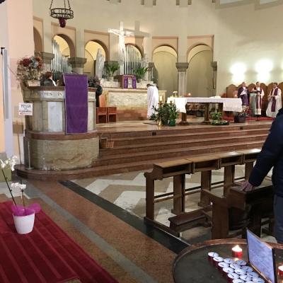 28 februarie: Padova: Vizita Preasfinţitului Petru Gherghel în comunitatea catolică română