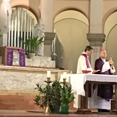 28 februarie: Padova: Vizita Preasfinţitului Petru Gherghel în comunitatea catolică română