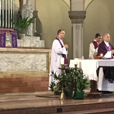 28 februarie: Padova: Vizita Preasfinţitului Petru Gherghel în comunitatea catolică română