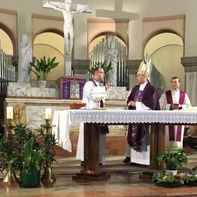 28 februarie: Padova: Vizita Preasfinţitului Petru Gherghel în comunitatea catolică română