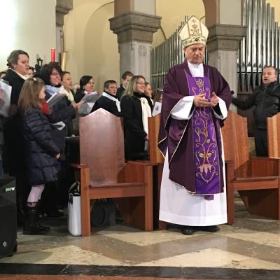 28 februarie: Padova: Vizita Preasfinţitului Petru Gherghel în comunitatea catolică română