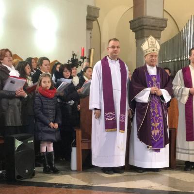 28 februarie: Padova: Vizita Preasfinţitului Petru Gherghel în comunitatea catolică română