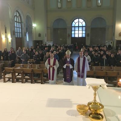 28 februarie: Padova: Vizita Preasfinţitului Petru Gherghel în comunitatea catolică română
