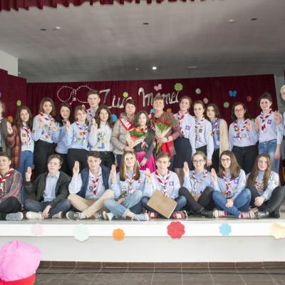 6 martie: Pildeşti: Mama unui cercetaş aleasă "Mama anului scout 2016"