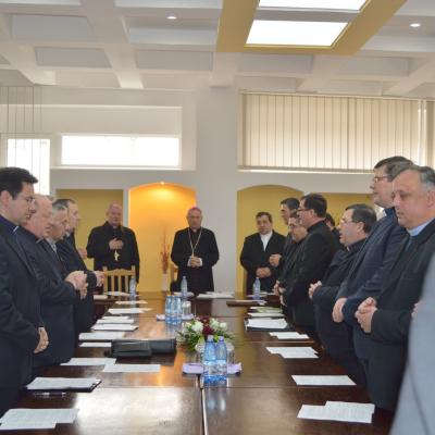 10 martie: Bacău: Întrunirea noului Consiliu Prezbiteral al Episcopiei Romano-Catolice de Iaşi