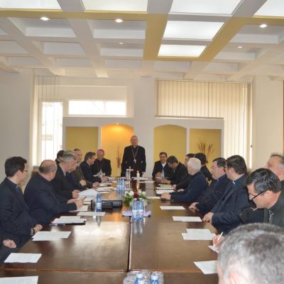 10 martie: Bacău: Întrunirea noului Consiliu Prezbiteral al Episcopiei Romano-Catolice de Iaşi
