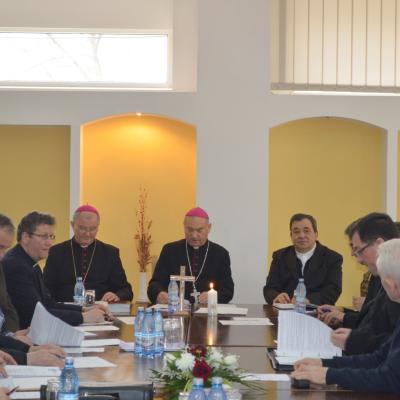 10 martie: Bacău: Întrunirea noului Consiliu Prezbiteral al Episcopiei Romano-Catolice de Iaşi