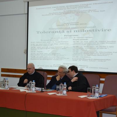 11 martie: Roman: Simpozionul internaţional "Toleranţă şi milostivire"