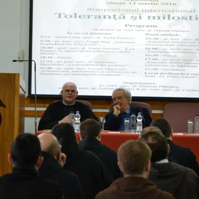 11 martie: Roman: Simpozionul internaţional "Toleranţă şi milostivire"