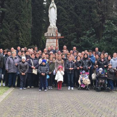 13 martie: Padova: Îngenuncheaţi în faţa crucii