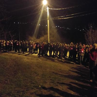 15 martie: Iaşi: "Îmbrăţişarea răscumpărării" - Calea sfintei cruci împreună cu tinerii pe dealul Cetăţuia