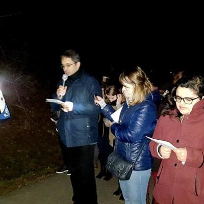 15 martie: Iaşi: "Îmbrăţişarea răscumpărării" - Calea sfintei cruci împreună cu tinerii pe dealul Cetăţuia