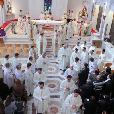 19 martie: Iaşi: Sărbătoarea hramului Seminarului şi conferirea lectoratului şi acolitatului