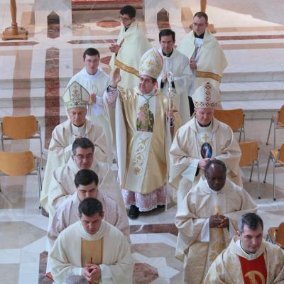 19 martie: Iaşi: Sărbătoarea hramului Seminarului şi conferirea lectoratului şi acolitatului