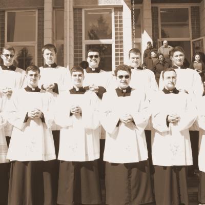 19 martie: Iaşi: Sărbătoarea hramului Seminarului şi conferirea lectoratului şi acolitatului