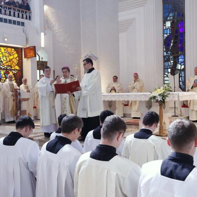 19 martie: Iaşi: Sărbătoarea hramului Seminarului şi conferirea lectoratului şi acolitatului