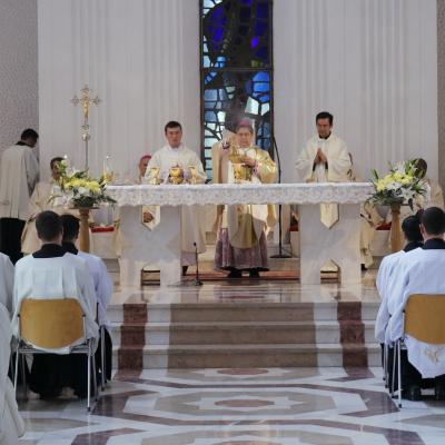19 martie: Iaşi: Sărbătoarea hramului Seminarului şi conferirea lectoratului şi acolitatului