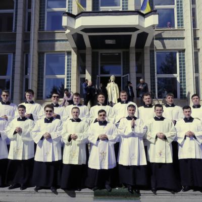 19 martie: Iaşi: Sărbătoarea hramului Seminarului şi conferirea lectoratului şi acolitatului