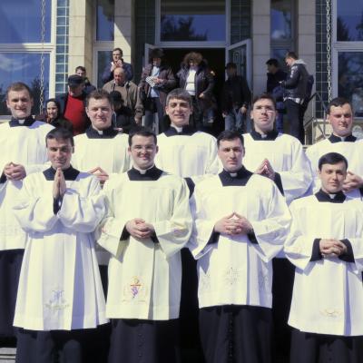 19 martie: Iaşi: Sărbătoarea hramului Seminarului şi conferirea lectoratului şi acolitatului