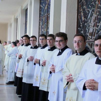 19 martie: Iaşi: Sărbătoarea hramului Seminarului şi conferirea lectoratului şi acolitatului