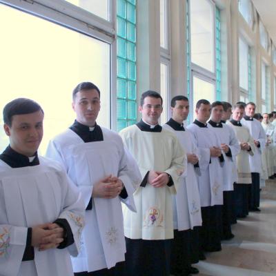 19 martie: Iaşi: Sărbătoarea hramului Seminarului şi conferirea lectoratului şi acolitatului