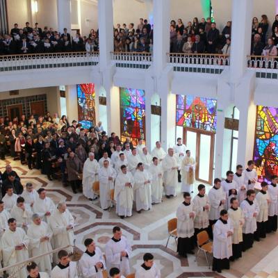 19 martie: Iaşi: Sărbătoarea hramului Seminarului şi conferirea lectoratului şi acolitatului