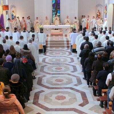19 martie: Iaşi: Sărbătoarea hramului Seminarului şi conferirea lectoratului şi acolitatului
