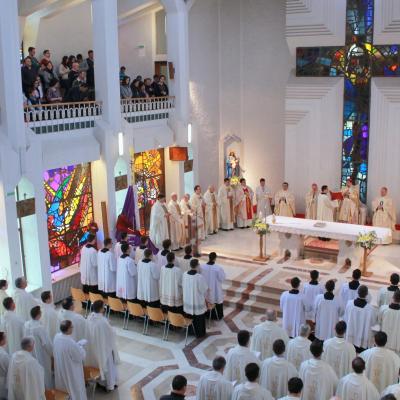 19 martie: Iaşi: Sărbătoarea hramului Seminarului şi conferirea lectoratului şi acolitatului