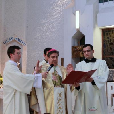 19 martie: Iaşi: Sărbătoarea hramului Seminarului şi conferirea lectoratului şi acolitatului