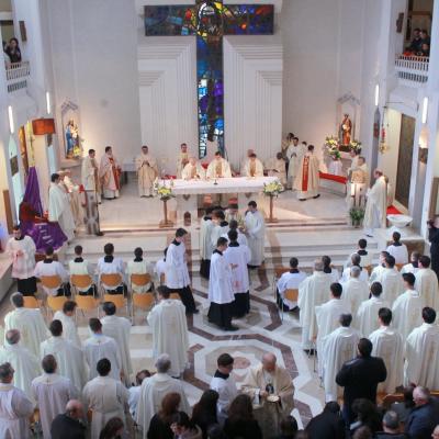 19 martie: Iaşi: Sărbătoarea hramului Seminarului şi conferirea lectoratului şi acolitatului