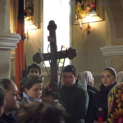 19 martie: Valea Mare: Kolping Moldova pe drumul crucii lui Isus