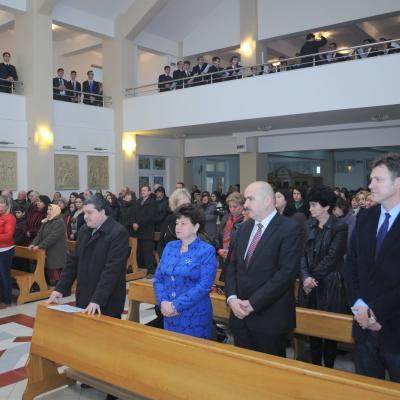 19 martie: Bacău: Sărbătoare la Seminarul Liceal şi Colegiul Naţional Catolic "Sfântul Iosif"