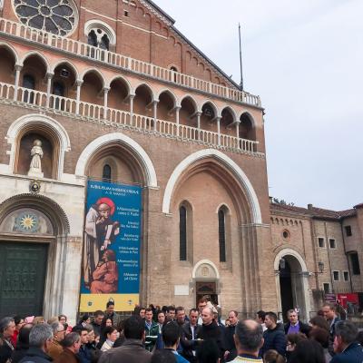 20 martie: Padova: Parcursul jubiliar în bazilica "Sfântul Anton"