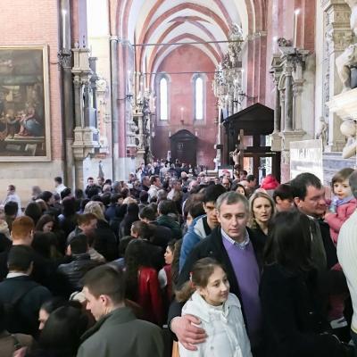20 martie: Padova: Parcursul jubiliar în bazilica "Sfântul Anton"
