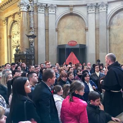 20 martie: Padova: Parcursul jubiliar în bazilica "Sfântul Anton"