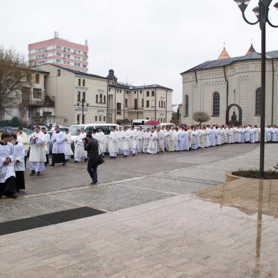 24 martie: Iaşi: Liturghia crismei (Foto: Marius Laurescu)